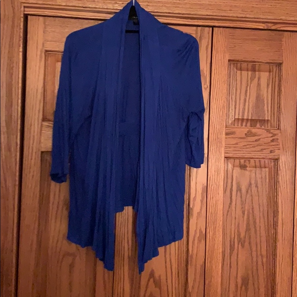 Blue Cardigan